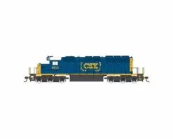 Bachmann HO SD40-2 w/DCC & Sound Value, CSX/Dark Future