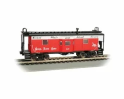 Bachmann HO Bay Window Caboose w Roof Walk NKP