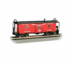 Bachmann HO Bay Window Caboose w Roof Walk ERIE