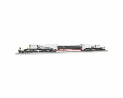Bachmann HO Spectrum Scnabel w/Retort/Cylider Load,Gray/Blk