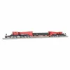 Bachmann HO Spectrum Scnabel w/Retort/Cylider Load, Red/Blk -Bachmann Sales Shop bac80513