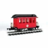 Bachmann G Li'l Big Haulers Coach Car, Short Line/Red