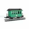 Bachmann G Li'l Big Haulers Coach Car, Short Line/Green -Bachmann Sales Shop bac97093