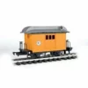 Bachmann G Li'l Big Haulers Baggage Car, Short Line/Yellow -Bachmann Sales Shop bac97096