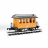 Bachmann G Li'l Big Haulers Coach Car, Short Line/Yellow -Bachmann Sales Shop bac97097