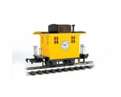 Bachmann G Li'l Big Haulers Caboose, Short Line/Yellow
